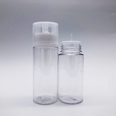 Bottiglia di liquido PET E a prova di bambino personalizzabile con stampa a schermo