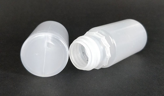 Bottiglie liquide con tappo a vite PET E con logo personalizzato / stampa a schermo