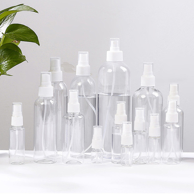 PET Plastic Spray Bottles For Versatile Everyday Capacità 10ml 15ml 30ml 50ml 60m 70ml 100ml 200ml 500ml