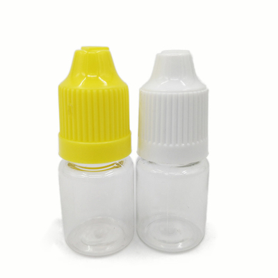 Bottiglie di liquido PET rotonde stampate a schermo con logo personalizzato
