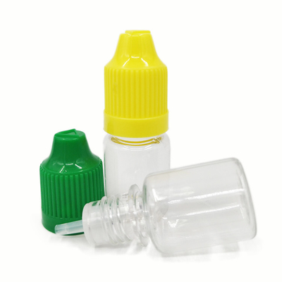 Bottiglie di liquido PET rotonde stampate a schermo con logo personalizzato