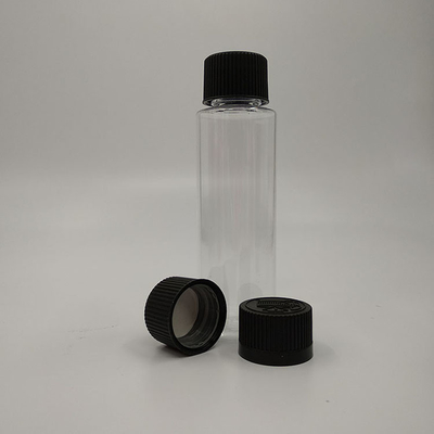 Bottiglie di plastica a vite con etichette personalizzate