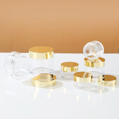 Vaso cosmetico di alluminio con superficie liscia