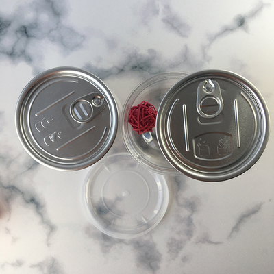 Vaso cosmetico in plastica liscia personalizzato per la cura personale