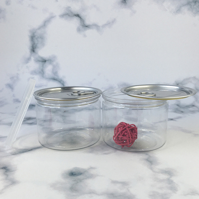 Vaso cosmetico in plastica liscia personalizzato per la cura personale
