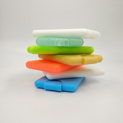 Bottiglie di lozione PET chiare e rotonde Stampo personalizzabile 30ml 50ml 60ml Volume Collare PE/HDPE