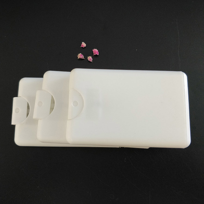 Bottiglia di lozione di plastica rotonda personalizzata con tappo e etichetta