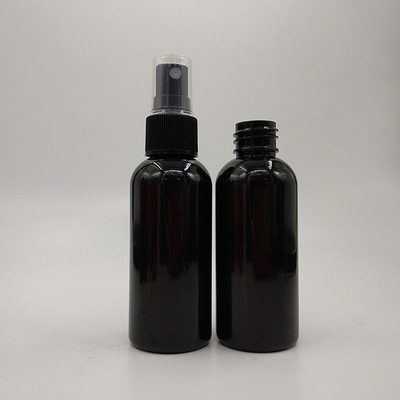 Bottiglia di pompa in plastica PETG rotonda trasparente da 118 mm per la distribuzione di shampoo