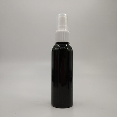 Bottiglia di pompa in plastica PETG rotonda trasparente da 118 mm per la distribuzione di shampoo