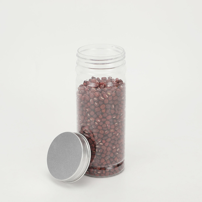 Barattoli di cibo vuoti in plastica trasparente personalizzabili da 2 a 8 oz con coperchio