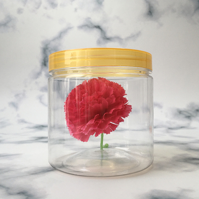 Contenitori di plastica personalizzati con coperchio trasparente o in alluminio e sigillo del tappo in foglio