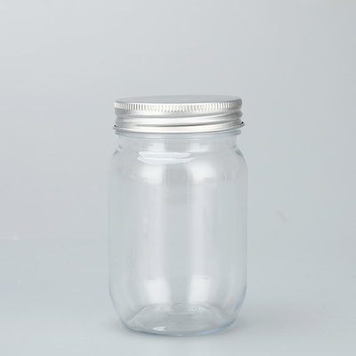 Prodotto all'ingrosso PET vuoto di plastica con tappo a vite di plastica 50-800 ml