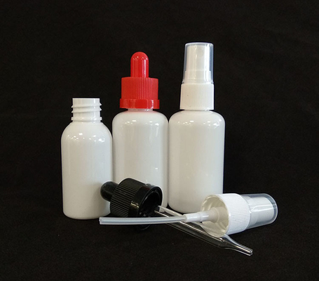 Bottiglie rotonde trasparenti di spray in plastica in PET per la pulizia domestica