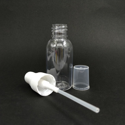 Bottiglie di spray in plastica PET durevoli con superfici lisce