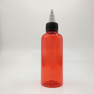 Bottiglie di vetro a goccia personalizzabili rosse per la distribuzione di liquidi precisi
