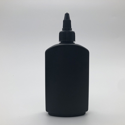 Bottiglie di plastica trasparente e lucida con logo stampato per imballaggi di liquidi di oli essenziali