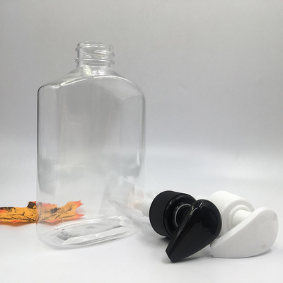 Bottiglia di pompa PET rosa di plastica riutilizzabile per la distribuzione di lozioni, schiuma per il viso e shampoo