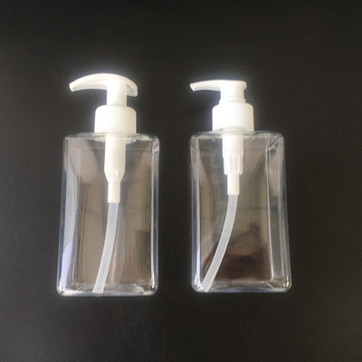 Bottiglia PET per cosmetici con tappo a vite da 24 mm e filtro della seta
