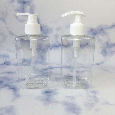 Bottiglia PET per cosmetici con tappo a vite da 24 mm e filtro della seta
