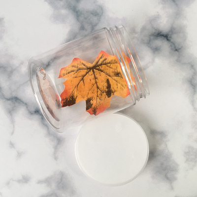 Contenitore cosmetico in plastica da 120 ml con logo personalizzato