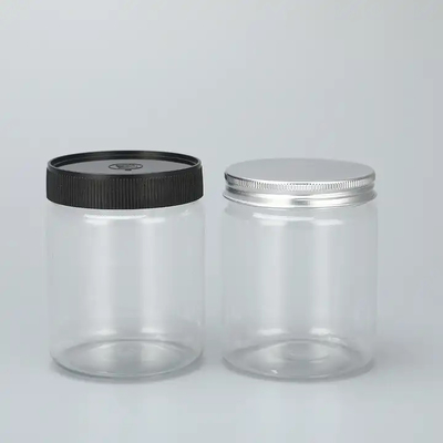 2oz 3oz 4oz 5oz 6oz 7oz 8oz contenitori di plastica con coperchio in alluminio