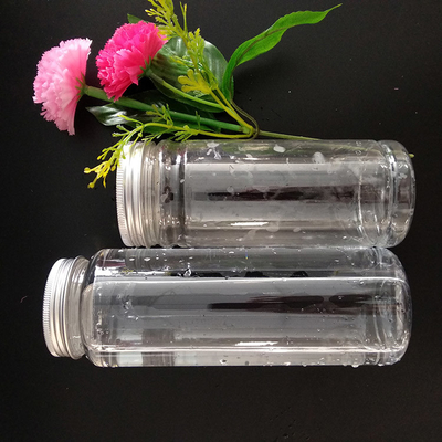 Bottiglia di tè Boba in plastica trasparente a prova di perdite riutilizzabile da 1000 ml con vite sul coperchio