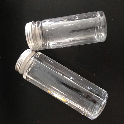 Bottiglia di tè Boba in plastica trasparente a prova di perdite riutilizzabile da 1000 ml con vite sul coperchio