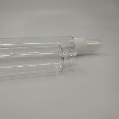 Bottiglie di spray in plastica PET trasparenti e durevoli di varie dimensioni