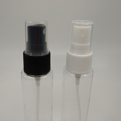 Bottiglie di spray in plastica PET trasparenti e durevoli di varie dimensioni