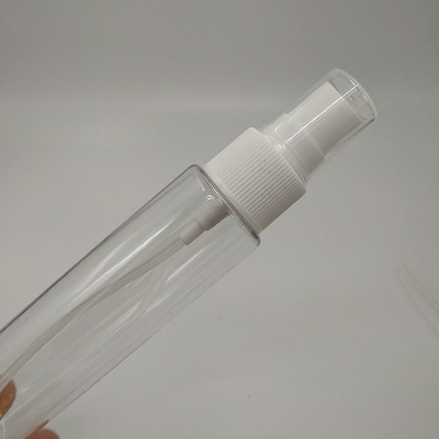 Bottiglie di spray in plastica PET trasparenti e durevoli di varie dimensioni
