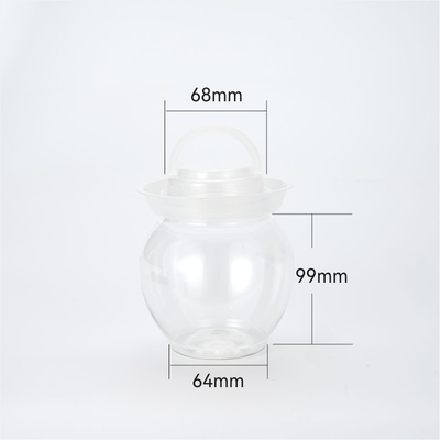 Moderne bottiglie quadrate e rotonde per il tè al latte in colori chiari o personalizzati da 120 ml a 500 ml