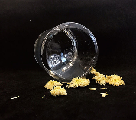 2 oz contenitori di plastica barattoli per la conservazione