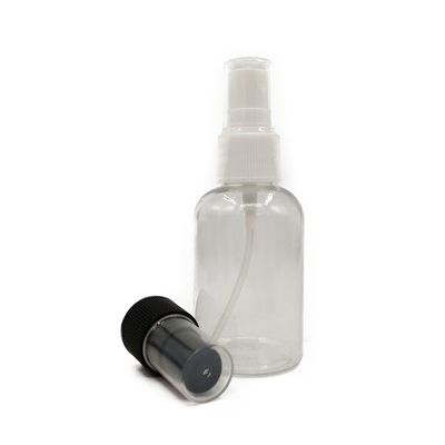 Bottiglia di spray in plastica PET di 500 ml trasparente e rotonda