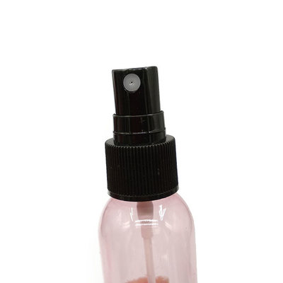 Bottiglia di spruzzo vuota di plastica in PET ricaricabile da 100 ml con superficie liscia