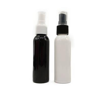 Bottiglie di spray in plastica PET rotonde trasparenti per la pulizia domestica