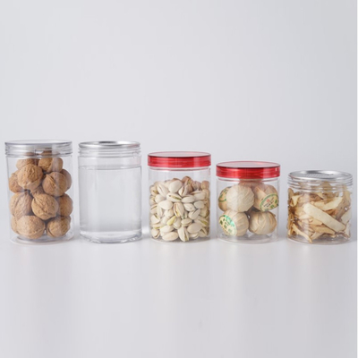 Contenitori di plastica trasparente con stampe personalizzate per imballaggi per alimenti o creme