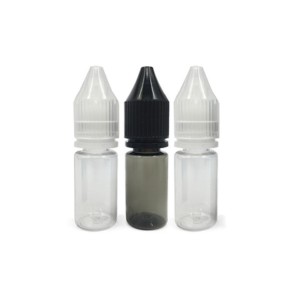 18mm taglia collo Logo personalizzato PET Screen Stampato Piccole bottiglie per liquidi 100ml
