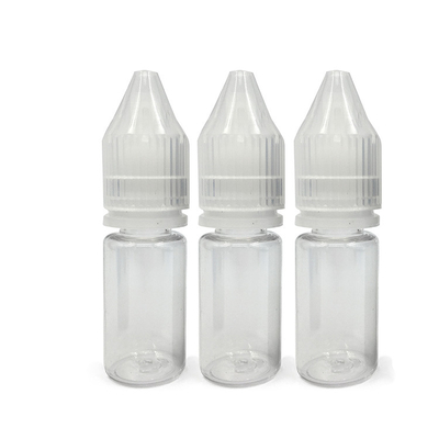 18mm taglia collo Logo personalizzato PET Screen Stampato Piccole bottiglie per liquidi 100ml
