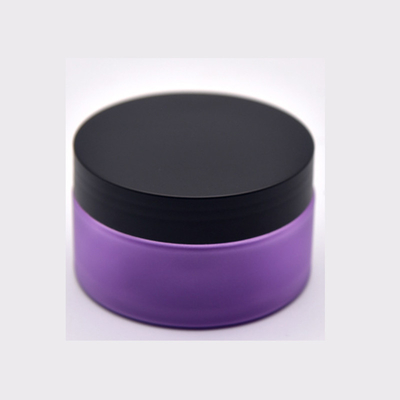 Contenitore per cosmetici in plastica trasparente da 150 ml / Contenitore per cosmetici in plastica con superficie liscia