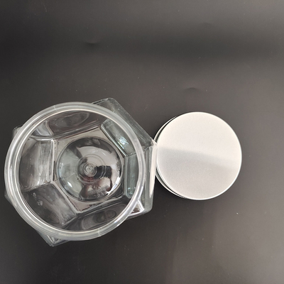 Vaso di imballaggio in plastica trasparente per il marketing del marchio