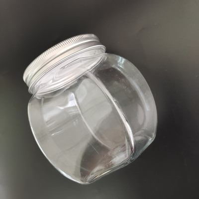 8 oz di barattoli di plastica durevoli con foglio di alluminio e etichetta personalizzata per lo stoccaggio degli alimenti