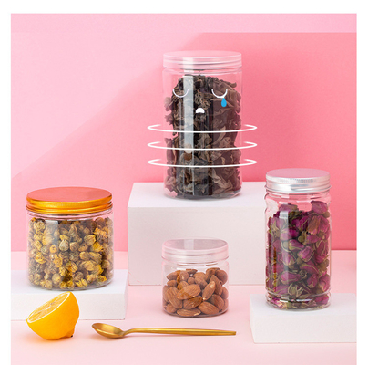 Produttore all'ingrosso vassoio vuoto trasparente vassoio di plastica per noccioline di caramella personalizzato vassoio di plastica trasparente con coperchio