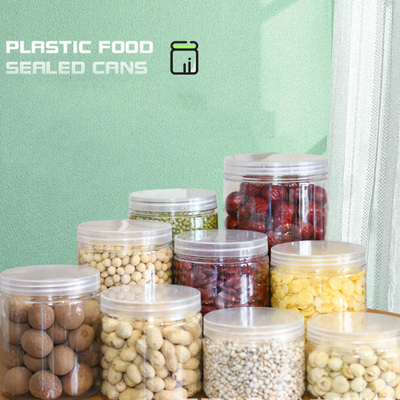 Produttore all'ingrosso vassoio vuoto trasparente vassoio di plastica per noccioline di caramella personalizzato vassoio di plastica trasparente con coperchio