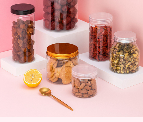 Produttore all'ingrosso vassoio vuoto trasparente vassoio di plastica per noccioline di caramella personalizzato vassoio di plastica trasparente con coperchio