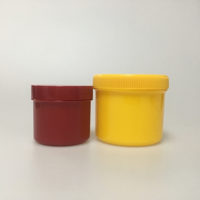 Vaso e coperchio di plastica trasparente per la conservazione e l'imballaggio degli alimenti
