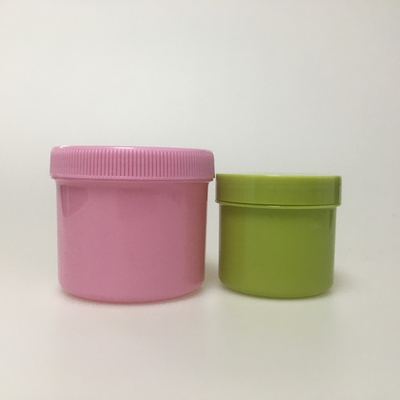 Vaso e coperchio di plastica trasparente per la conservazione e l'imballaggio degli alimenti