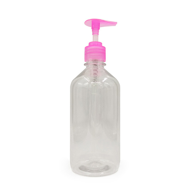Bottiglia di plastica in PET riciclabile ricaricabile con distributore di pompa di lozione