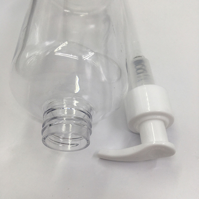 Bottiglia di plastica in PET riciclabile ricaricabile con distributore di pompa di lozione