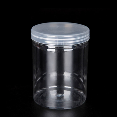 Contenitori di vasetti di plastica trasparenti da 8 oz per imballaggi
