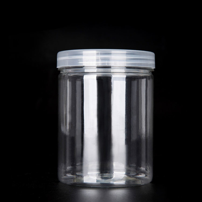 Contenitori di vasetti di plastica trasparenti da 8 oz per imballaggi